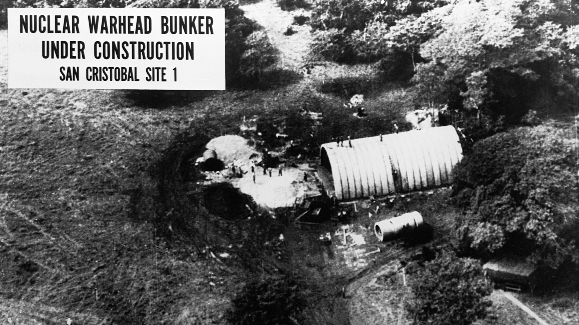 <p>The Soviet Union places nuclear missiles in Cuba at close range to the US. Escalation towards nuclear war follows, but concessions from both the Soviet and American sides eventually defuse the crisis.</p>